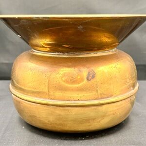 Vintage Brass Spittoon